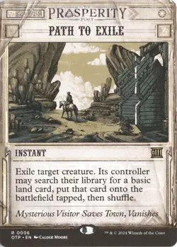 MTG Path To Exile (0006) *Non-Foil* Showcase Outlaws Of Thunder Junction NM/MT - Image 1