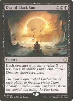 MTG Day of Black Sun (0094) *Non-Foil* Base Rare Avatar MT/NM Free Ship - Image 1