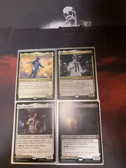 MTG Spider-Man Lot! Edie Brock, Cosmic Spider-Man, Peter Parker, And Negative - Image 1