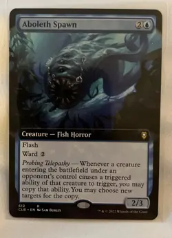MTG Magic The Gathering Aboleth Spawn *NP - Image 1