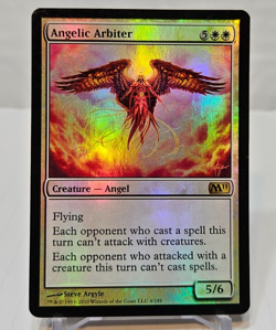FOIL Angelic Arbiter Foil Magic 2011 M11 MTG Magic The Gathering 364 - Image 1