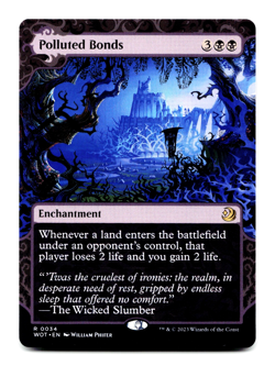Polluted Bonds [Wilds of Eldraine: Enchanting Tales] MTG Magic NM/M ???? - Image 1
