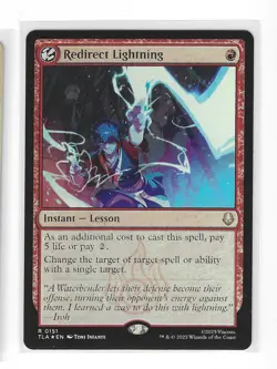 Redirect Lightning (Foil) MTG Avatar (TLA) 0151 Make Offer See Pics - Image 1