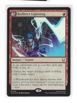 Redirect Lightning (Foil) MTG Avatar (TLA) 0151 Make Offer See Pics - Image 3
