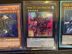 1ST EDITION NUMBER C101 SILENT HONOR DARK MP14-EN218 ULTRA RARE YUGIOH - Image 1