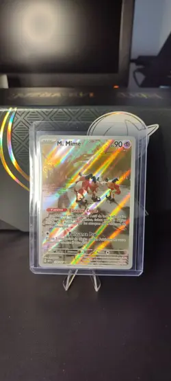 Carte Pokemon M. Mime 179/165 AR EV3.5 151 Mew FR neuf - Image 1