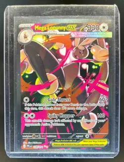 2025 Pokemon Phantasmal Flames Mega Lopunny ex Special Illustration Rare 128/094 - Image 1