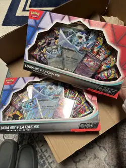 Lot of 2🔥Pokemon Lugia Ex Latias Ex Premium Collection✅10 Packs Mega & DR - Image 2