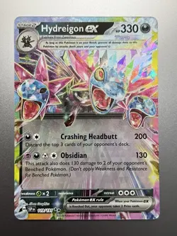 Pokemon - Hydreigon EX 119/191 Double Rare, SV: Surging Sparks, Holo, Near Mint - Image 1
