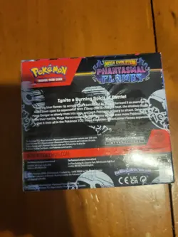 Sealed Pokemon Phantasmal Flames Booster Box In Hand! - Image 3