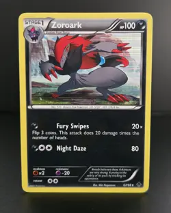 Pokemon TCG - ZOROARK - 67/98 - HOLO - RARE - BW: EMERGING POWERS (2011) - LP - Image 1