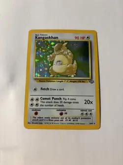 Pokemon TCG Kangaskhan Jungle 5/64 Holo Unlimited Holo Rare - Image 1