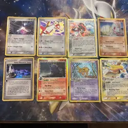 Pokemon TCG Lot Holo Stamped Vintage Old School Mid Era FIRE Foil - Image 1