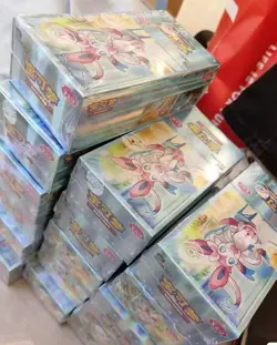 IN STOCK Pokemon Chinese Horizons Gem Pack VOL 2 Eevee Booster Box Sealed 2025 - Image 5