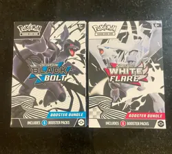 Pokemon Black Bolt & White Flare BOOSTER BUNDLE Set of 2! Factory Sealed - Image 1
