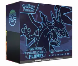 Phantasmal Flames Pokemon Center Elite Trainer Box ETB Sealed - Image 1