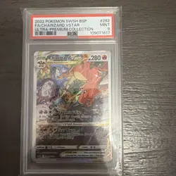 Pokemon Charizard VSTAR SWSH262 Full Art Holo Promo PSA9 - Image 1