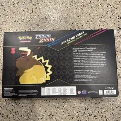 Pokemon TCG Crown Zenith Pikachu VMAX Factory Sealed Special Collection Box - Image 2