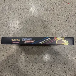 Pokemon TCG Crown Zenith Pikachu VMAX Factory Sealed Special Collection Box - Image 4