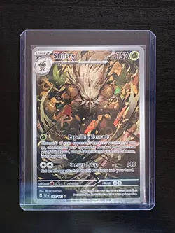 Pokemon - Shiftry Illustration Rare - 163/162 - Temporal Forces - NM Raw - IR - Image 3