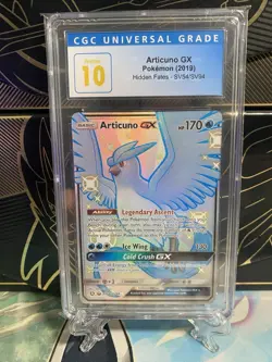 Pokemon Hidden Fates CGC 10 Pristine Articuno GX SV54/SV94 Shiny Vault - Image 1