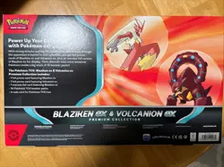 Blaziken Ex and Volcanion Ex Premium Collection Box Pokemon TCG Sealed New - Image 2