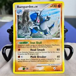 Rampardos 13/127 Platinum Holo Pokemon - Fast Shipping - Image 1