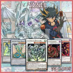 YUSEI DECK 50+ | Ultimaya Tzolkin Stardust Dragon Spark Synchron Hot Red YuGiOh - Image 3