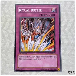 Ritual Buster - SOVR-EN077 - Common 1st Edition Yugioh - Image 1