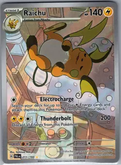 Raichu 211/193 SV02: Paldea Evolved - Pokemon Card - NM - Image 1