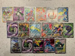 Pokemon TCG 17 Card Lot - Ultra Rares - Image 1