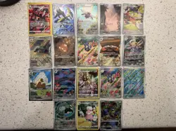 Pokemon TCG 18 Card Lot - Illustration Rares - Image 1