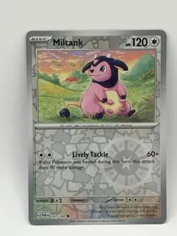 Pokemon Paradox Rift Miltank Reverse Holo Card 147/182 - Image 1