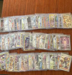 Pokemon TCG Singles Lot 65 Cards Total Ex Full Art IR SIR - Image 1
