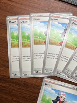 Dawn 087/094 HUGE LOT (10 Cards) Phantasmal Flames Pokemon Trainer Supporter - Image 3