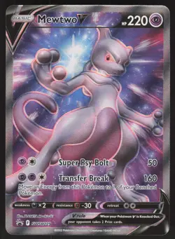 Mewtwo V SWSH229 Promo Pokemon TCG Sword & Shield Promo Cards NM - Image 1