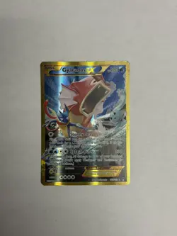 Pokemon TCG Gyarados EX 123/122 XY Breakpoint 2016 Full Art Holo Card - Image 1