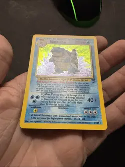 Pokemon Base Set 2 Blastoise Card 2/130 Holo Rare Vintage 🔥 - Image 2