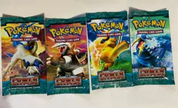 Pokemon Power Keeper All 4 Pack Art - NO CARDS - Image 1