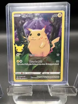 9 CARD DEAL! Pokemon Pikachu 005/025 Celebrations 25th Anniversary Holo Rare NM - Image 4