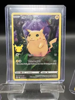 9 CARD DEAL! Pokemon Pikachu 005/025 Celebrations 25th Anniversary Holo Rare NM - Image 5