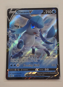 Glaceon V SWSH196 SWSH: Sword & Shield Promo Cards Holo - Image 1