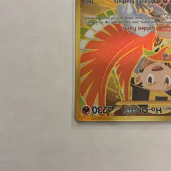 Pokemon TCG Ethan's Ho-Oh EX 239/182 Sv10: Destined Rivals Gold Holo Card NM - Image 5