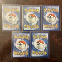 Pokemon Black Bolt and White Flare EX card lot - 5 Cards - NM - Image 2