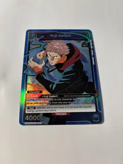 Yuji Itadori Union Arena Jujutsu Kaisen SR Foil Card UE03BT/JJK1-040 - Image 1