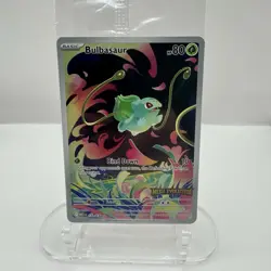Bulbasaur - Mega Evolution SEALED STAMPED Pokemon Promo Card - Image 1
