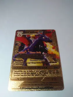 Pokemon Shining Charizard GX Textured Gold Foil Card 2019 Gamefreak NM/Mint - Image 3