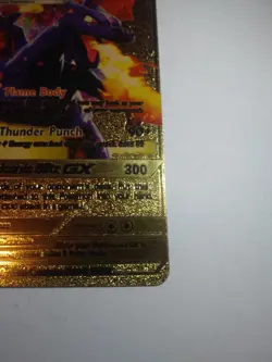 Pokemon Shining Charizard GX Textured Gold Foil Card 2019 Gamefreak NM/Mint - Image 4