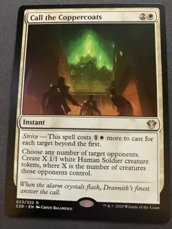 MTG Call the Coppercoats {Commander 2020} - NM - Image 1