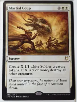 Martial Coup - Commander: 2018 - Magic the Gathering MTG Nice! - Image 1